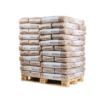 Pellini Holzpellets ENplus A1 – 990 kg Palette (66 × 15 kg Säcke) – Premium Holzpellets